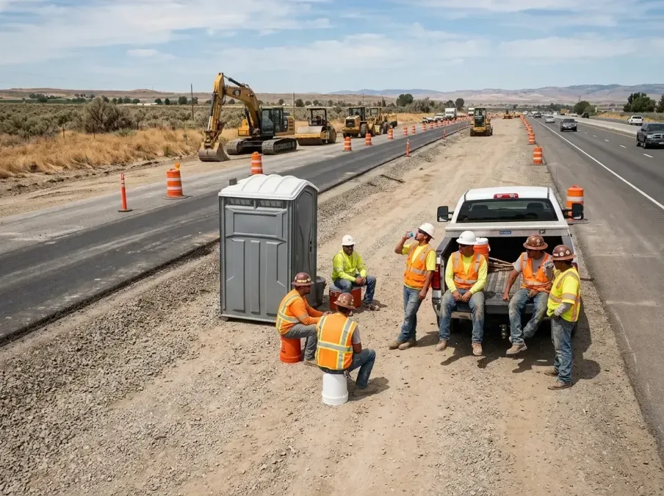 highway-road-construction-crew-007 — frequently asked questions, Porta Potty and Restroom Rentals in Council Bluffs, IA